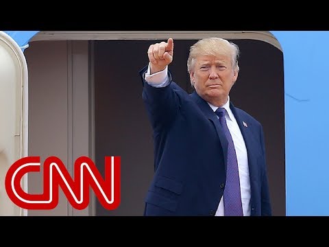 trumps bizarre plane story