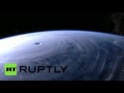 stunning images of typhoon maysak were captured from space