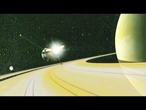 only spacecraft to ever orbit saturn set