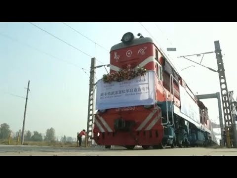 freight train begins new china