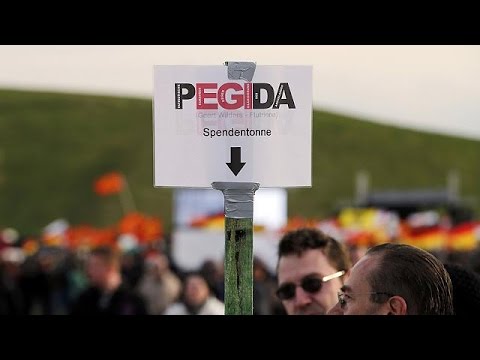 rightwing dutch politician speaks at antiislam rally in dresden