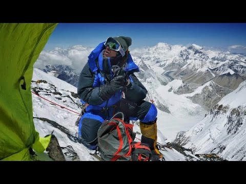 snapchatting mountain climbers