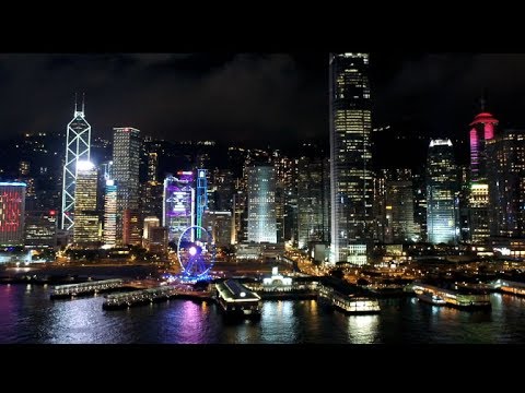 stunning aerial tour of hong kong
