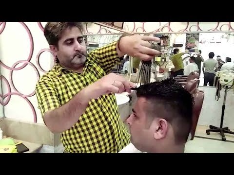 barber’s unique haircuts require