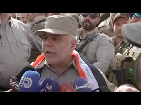 iraqi pm declares militant groups defeat