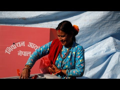 first round of nepal election voting closes