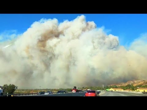 deadly wildfire sweeps