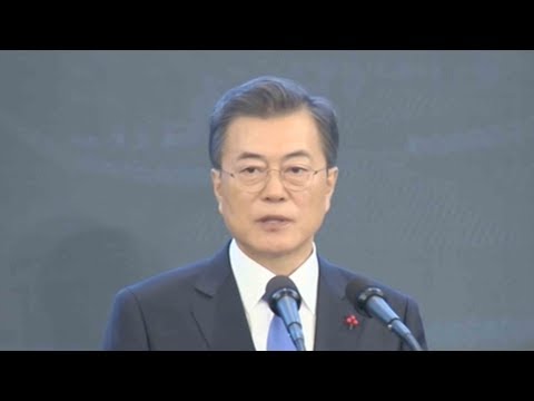 s korean president delivers speech a day