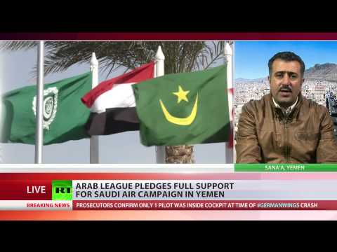 arab states join saudi in rooting out yemen rebels